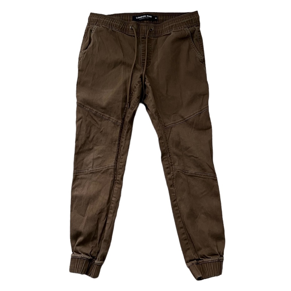 London Fog Collection Brown Joggers